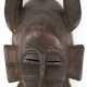 Alte afrikanische Maske "Senoufo", Holz geschnitzt, H. 30 cm - фото 1