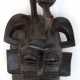Alte afrikanische Maske "Senoufo", Holz geschnitzt, H. 26 cm - photo 1