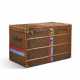 A MONOGRAM CANVAS LADY'S HIGH 110 TRUNK WITH BRASS HARDWARE - photo 1