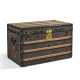 A DAMIER CANVAS MEN HIGH 90 TRUNK WITH BRASS HARDWARE - photo 1