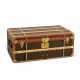 A MONOGRAM CANVAS CABIN 80 TRUNK WITH BRASS HARDWARE - photo 1