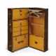 A MONOGRAM CANVAS WARDROBE TRUNK WITH BRASS HARDWARE - photo 1