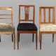 Drei klassizistische Stühle - Foto 1