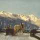 Julius Paul Junghans, Wintertag in den Alpen - фото 1