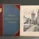 Mappe "Lübeck. Seine Bauten und Kunstwerke. 58 Darstellungen im Lichtdruck mit Text. Lichtdruck und Verlag von J.O.H. Nöhring, Lübeck" um 1900, Beiheft und Tafeln 1-37, goldgeprägter Einband, 40x32,5cm, leichte… - Foto 1