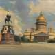 Russischer Maler: Ansicht St. Petersburg. - Foto 1