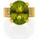 Peridot-Diamant-Ring - photo 1