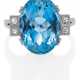 Aquamarin-Diamant-Ring - Foto 1