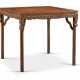 A VERY RARE HUANGHUALI SQUARE DEMOUNTABLE-STYLE CORNER-LEG TABLE - photo 1