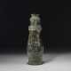 A RARE BRONZE RITUAL WINE VESSEL AND COVER, HU - Foto 1