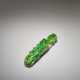 AN EMERALD-GREEN AND WHITE JADEITE BELT HOOK - Foto 1