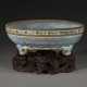 A VERY RARE `NUMBERED` JUN TRIPOD `NARCISSUS BOWL` - photo 1