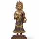 A GILT-BRONZE FIGURE OF DIPANKARA BUDDHA - Foto 1