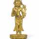 A GILT-BRONZE FIGURE OF VAJRAPANI - photo 1