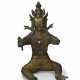 A GILT-BRONZE FIGURE OF A BODHISATTVA - фото 1