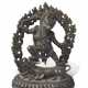 A SMALL BRONZE FIGURE OF VAJRABHAIRAVA - фото 1