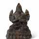 A BRONZE FIGURE OF TSONGKHAPPA - фото 1