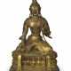 A GILT-BRONZE FIGURE OF TARA - photo 1