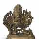 A GILT-BRONZE FIGURE OF VAJRABHAIRAVA - фото 1