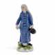 A MEISSEN PORCELAIN FIGURE OF A TURKISH WOMAN - фото 1