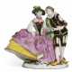 A MEISSEN PORCELAIN GROUP OF 'THE SPANISH LOVERS' - Foto 1