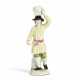 A MEISSEN PORCELAIN FIGURE OF A MILK SELLER FROM THE 'RUSSIAN PEASANTS' OR 'ST. PETERBURG CRIERS' SERIES - фото 1