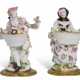 A PAIR OF ORMOLU-MOUNTED MEISSEN PORCELAIN FIGURES OF GARDENERS - Foto 1