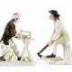 TWO MEISSEN PORCELAIN FIGURES OF WOODSMEN - фото 1