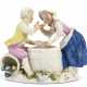 A MEISSEN PORCELAIN GROUP OF CHILDREN - фото 1