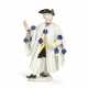 A MEISSEN PORCELAIN FIGURE OF A MASQUERADER, TRADITIONALLY KNOWN AS AVVOCATO OR THE LAWYER FROM THE COMMEDIA DELL'ARTE SERIES - photo 1