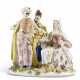 A MEISSEN PORCELAIN GROUP OF 'THE POLISH BETHROTHAL' - photo 1