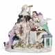 A MEISSEN PORCELAIN GROUP OF THE 'FRENCH DOCTOR' - Foto 1