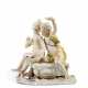 A MEISSEN PORCELAIN GROUP OF TWO CHILDREN - Foto 1