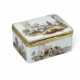 A SILVER-GILT-MOUNTED MEISSEN RECTANGULAR SNUFF-BOX AND COVER - photo 1