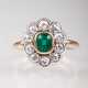 ''Vintage Smaragd-Diamant-Ring'' - photo 1