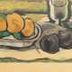 Georges Braque (Argenteuil 1882 - Paris 1963). Nature Morte aux Fruits. - Foto 1