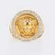 Gianni Versace. Gold-Ring mit Brillanten 'Medusa'. - photo 1