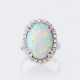 Opal-Brillant-Ring. - photo 1