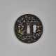 AN IRON NANBAN-STYLE TSUBA - photo 1