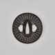 AN IRON TSUBA WITH ARROW - фото 1