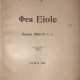 Северянин, И. Фея Eiole: Поэзы 1920—21 гг. / Игорь Северянин. - фото 1