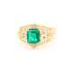 Smaragd-Diamant-Ring - photo 1