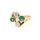 Smaragd-Diamant-Ring - photo 1