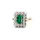 Smaragd-Diamant-Ring - photo 1