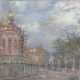 Bernstein, Stanislav (1937-2003) "Auferstehungskirche auf dem Blut- St. Petersburg", Pastellkreide, kyrillisch sign. u.r., 35x46 cm, im Passepartout hinter Glas und Rahmen - Foto 1