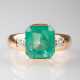 ''Smaragd-Diamant-Ring'' - Foto 1