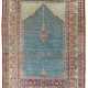 A SILK TABRIZ PRAYER RUG - Foto 1