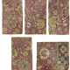 FIVE FRAGMENTS OF A SAFAVID ISFAHAN CARPET - фото 1