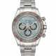 ROLEX. AN IMPRESSIVE PLATINUM AUTOMATIC CHRONOGRAPH WRISTWATCH WITH BRACELET - фото 1