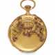 BREGUET. A RARE 18K PINK GOLD MINUTE REPEATING POCKET WATCH WITH ENAMEL DIAL - photo 1